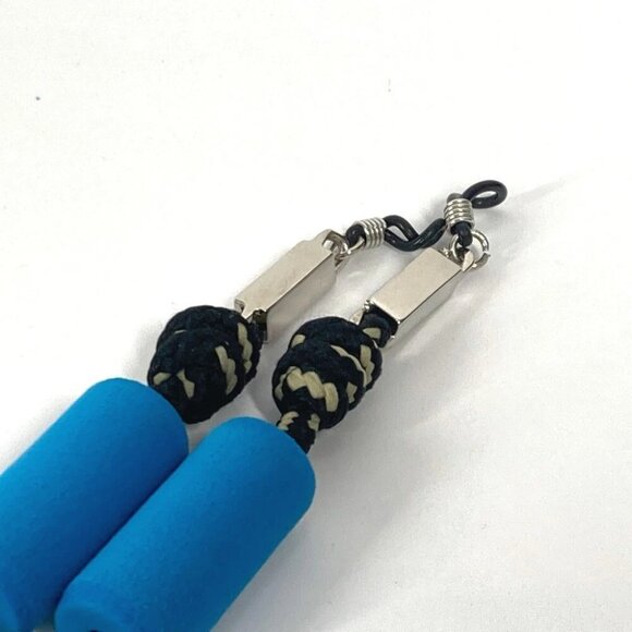 LOEWE Glasses Sunglasses Eyeglasses strap Canvas Black/blue - Picture 8 of 10